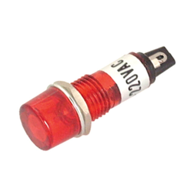 Voyant néon avec résistance, tension de 110/220V, conforme à la directive RoHS. Idéal pour équipements industriels et panneaux de contrôle. for sale at factory direct price