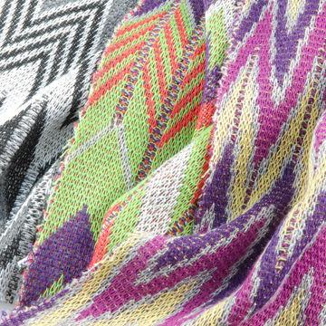 Buy Taiwan Wholesale Jacquard Knit Fabric With 62% Polyester, 33% Rayon, 3%  Nylon And 2% Metallic Composition & Jacquard Knit Fabric