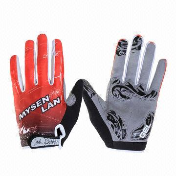 Buy Wholesale China Sublimated Leather Cycling Anti-skid Sports Gloves,  Easy To Carry & Sublimated Leather Cycling Anti-skid Sports Gloves at USD  3.9