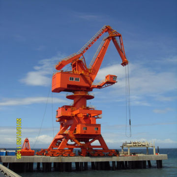 Double Jib Level Luffing Crane (included hopper) | Global Sources