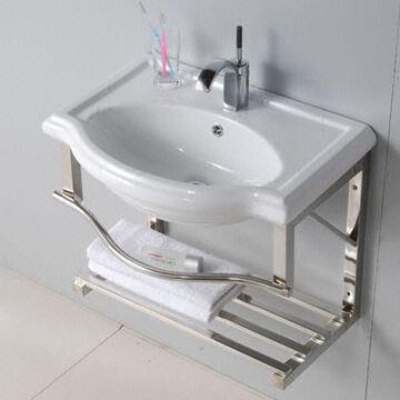 Bathroom stainless steel stand cabinet basins, measures 650x430x500mm ...