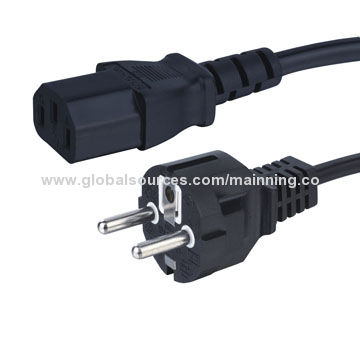 Enchufe Schuko 180°, IEC/C13 Certificado - Conector Eléctrico Industrial