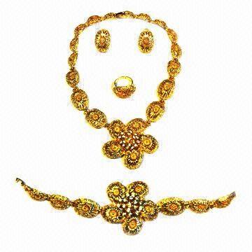 Buy Wholesale China Gold-plated African/indian Big Jewelry Set ...