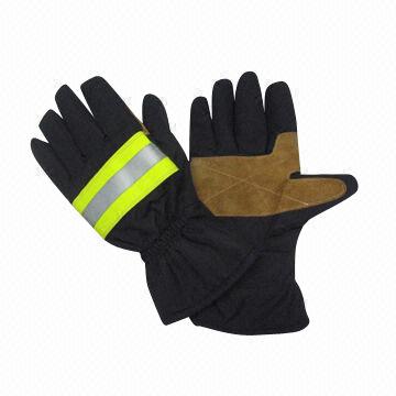 waterproof firefighter gloves