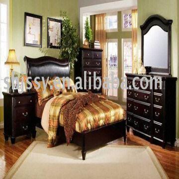 Footboard With Drawer Solid Wood Js3010 Bed Room Furniture Bed