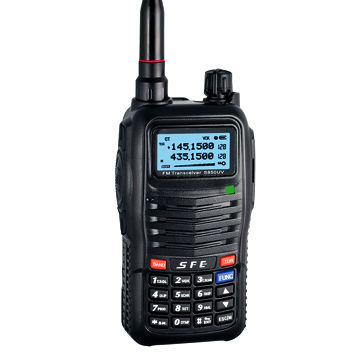 China SFE Dual-band VHF/UHF Two-way Radio, 5W Output Power, with FM ...