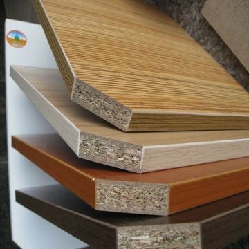 Embossed Wood Grain Melamine Particle Board /Chip Board - China Melamine  Board, Melamine Chipboard