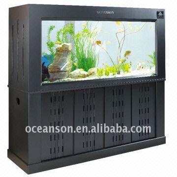 Oceanson GHH8800 - 800cm Curved Face Tall Aquarium and Base