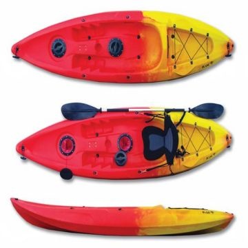 Single Person Plastic Kayak Fishing Kayak, - Buy China Wholesale Single  Person Plastic Kayak Fishing Kayak $250