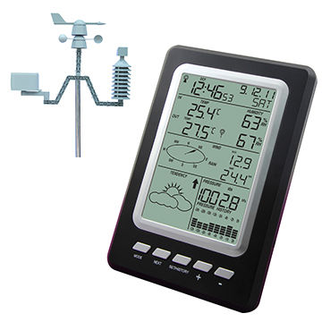 Barometer Solar Buy Wholesale China Wireless Weather Station With Solar Sensor ...
