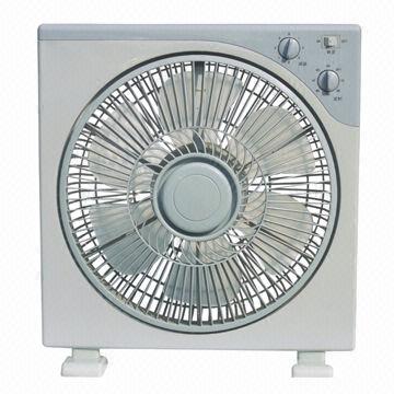 Box Fan, 3-speed Levels, Overheat Protection, Rotation
