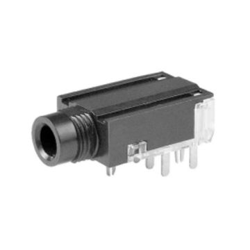 Compre Conector Jack Estéreo De 6,35mm Con 500v Ac Sin Tensión y ...