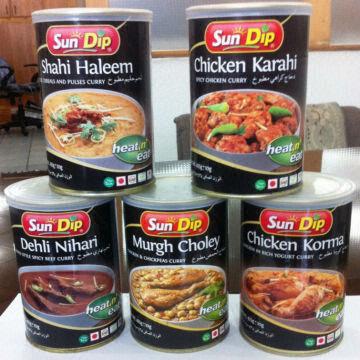 Ready To Eat Halal Canned Food Traditional Pakistan Taste 435g Tin Cans ...
