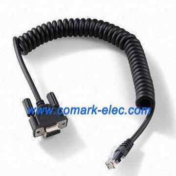 1. RJ45 spiral cord 2. RJ45 coiled cord 3. RJ45 spiral cable RJ9, RJ11 ...