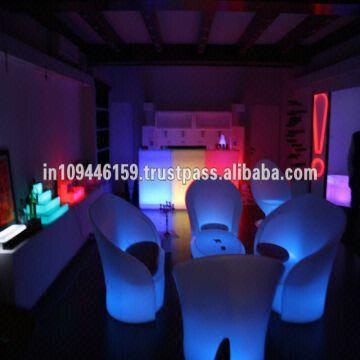 Led on sale garden furniture