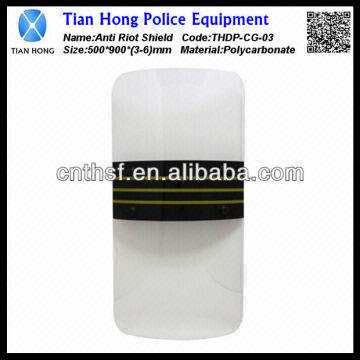 Buy Wholesale China Anti Riot Shield Police Shield Pc Shield Polycarbonate  Shield Thdp-cg-03 & Anti Riot Shield Police Shield Pc Shield Polycarbonate  Shield Thdp-cg-03