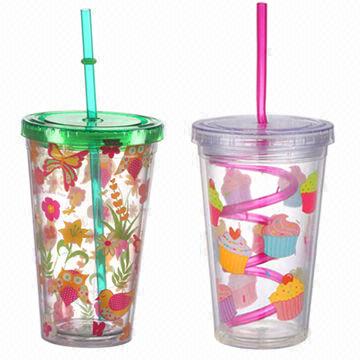 Buy Wholesale China 16oz 2 In 1 Plastic Snack And Drink Cup,creative Snack  And Beverage Dual-use Cup Snack Cup & Double Wall Kids Snack Drinking  Tumbler Straw Cup at USD 1.05