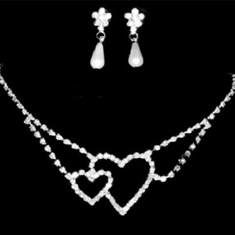 Fashionable Jewelry Set, Suitable for Wedding, ODM and OEM Orders Welcomed