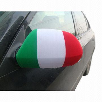 Buy China Wholesale Italian Flag Car Mirror Cover, Made Of 87