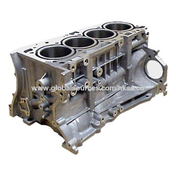 China Steel cylinder block for construction machinery engine parts on ...