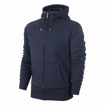 mens navy zip up hoodie