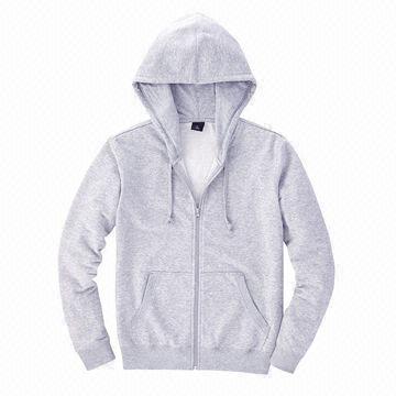 plain zip up hoodie