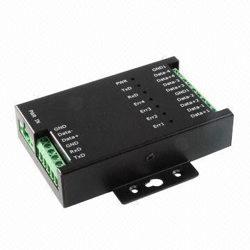 Isolated 4-channel RS-485 Hub/Splitter/Repeater with Optical Isolation ...