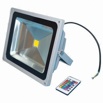 Led Floodlight Rgb Wireless Remote Control 50w Ip65 Waterproof Led Floodlight Rgb Wireless Remote
