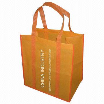 Saco Nonwoven, ideal para brindes promocionais e publicidade, medidas 30 x 22 x 10 cm for sale at factory direct price