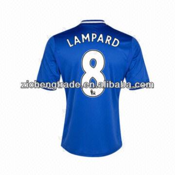 Soccer Jersey 13-14 Chelsea #8 Lampard Blue Home Soccer Jersey