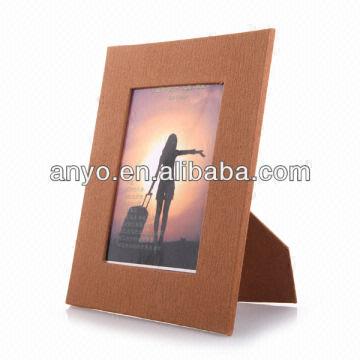 100 Pieces Standing Paper Photo Frame with Easel Stand Cardboard