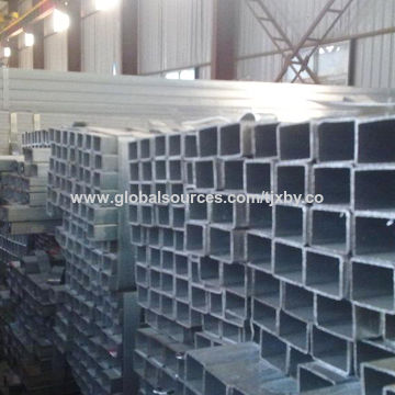 Galvanized Rectangular-shaped Steel Tubes For Building - China ...