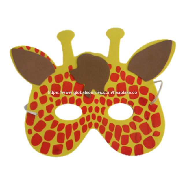 Cartoon-förmige Schaumstoff-Spielzeug EVA Maske mit komfortablen und tragbaren Eigenschaften, erhältlich in verschiedenen Farben - B2B Angebot for sale at factory direct price
