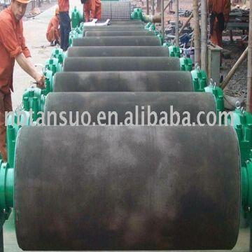 Buy Wholesale China Bend Pulley With Plain Rubber Lagging & Bend Pulley