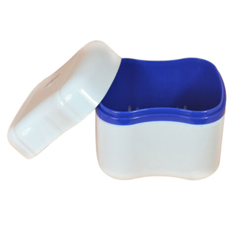 Caixa para Dentaduras com Filtro, Caixa de Limpeza de Dentaduras de Plástico para Uso Doméstico for sale at factory direct price
