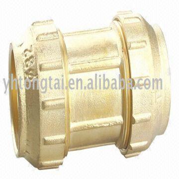 Buy Wholesale China Tt-7002 Brass Compression Fitting Connector & Tt