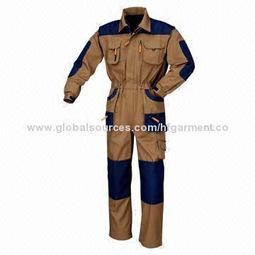 Overalls Portwest Texo Work Coverall knee pad pockets velcro cuf 60% Cotton TX15 