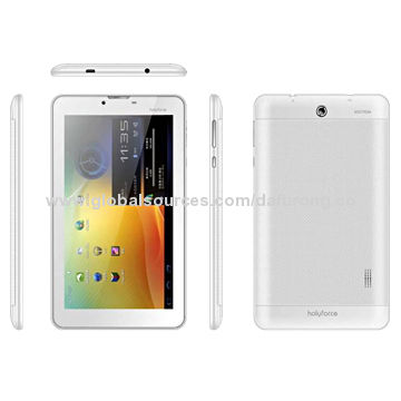 7-inch MTK6572 Dual SIM/3G Calling Dual Core/Dual Camera Tablet PC with 2,500mAh Capacity for sale at factory direct price