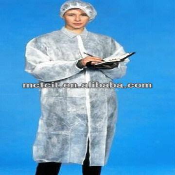 Disposable Food Industry Lab Coat, Different Color/size, - Buy China ...