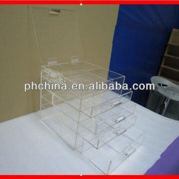 Factory Customized Size 97 Transparent Acrylic Stackable Storage