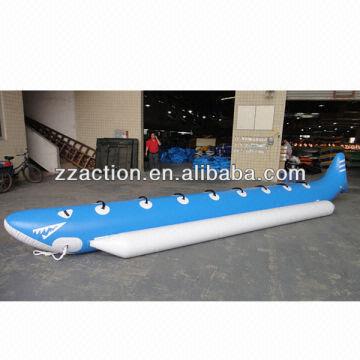 Wholesale Thickened Three-person Pvc Inflatable Boat, Fishing Boat