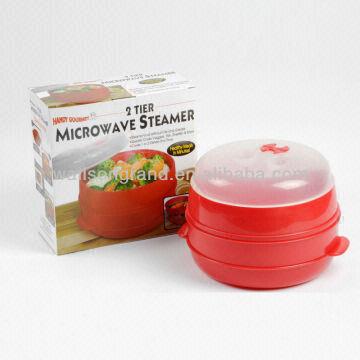 2 Tier Microwave Steamer