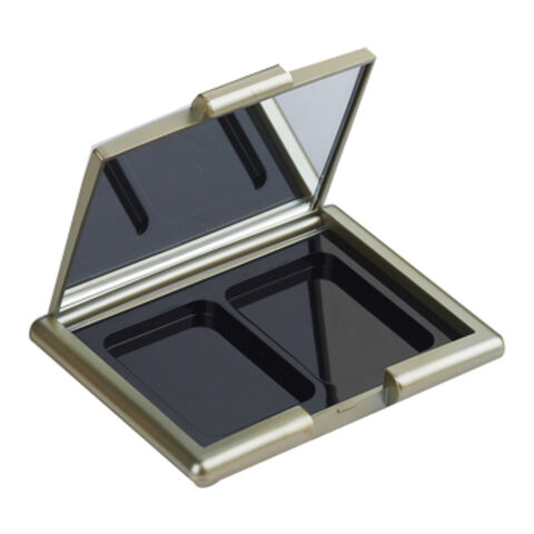 empty compact powder container