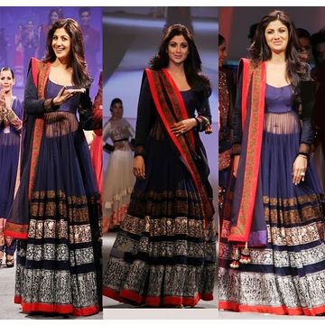 shilpa shetty designer dresses