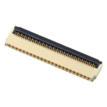 FPC 0,3 mm mit 1,0 mm Deckelhöhe, Lift SMT R/A in Dual-Kontakt-Steckverbinder