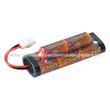 Bateria NiMH 9.6V 3300mAh Hump Pack para Carro Elétrico Traxxas - Bateria Recarregável de Alto Desempenho