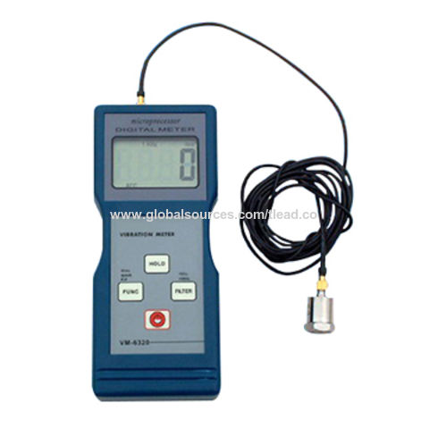 Vibrómetro para medir el movimiento periódico, verificar el desequilibrio y la desviación de piezas móviles. Ideal para mantenimiento industrial. for sale at factory direct price