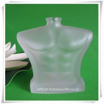 cologne bottle shaped like a man's body