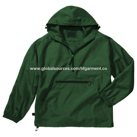 windbreaker front pocket