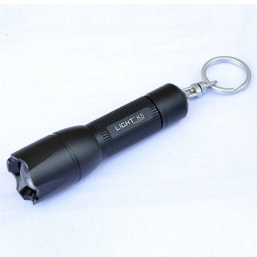 Mini LED Promotional Flashlight with Keyring K5